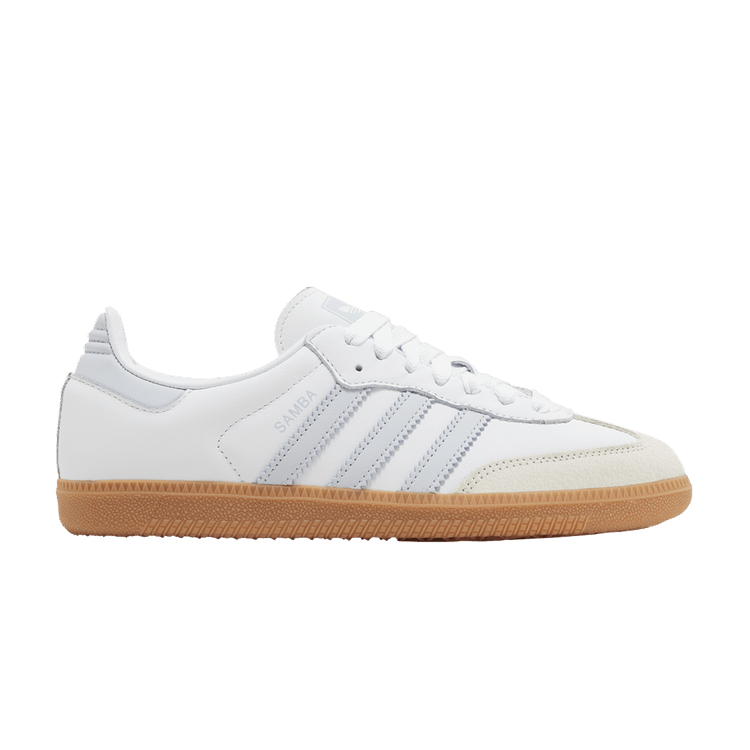 adidas Wmns Samba OG 'White Halo Blue Gum' — Cloud White/Halo Blue/Off White