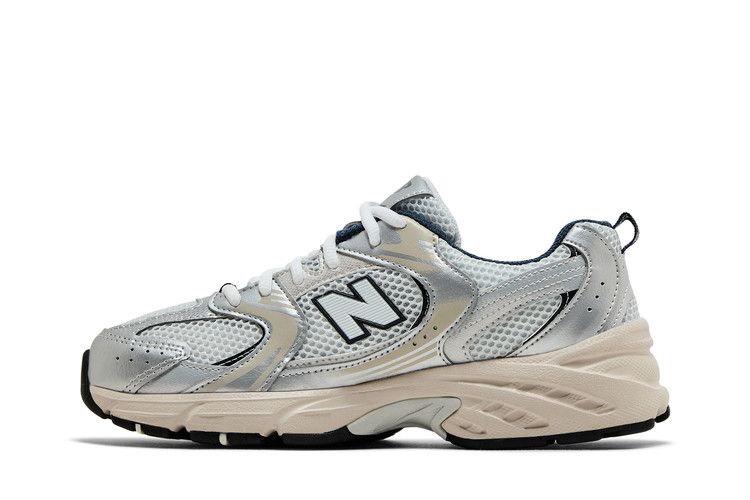 New Balance 530 Big Kid 'Summer Fog Navy' — Summer Fog/Nimbus Cloud/Navy