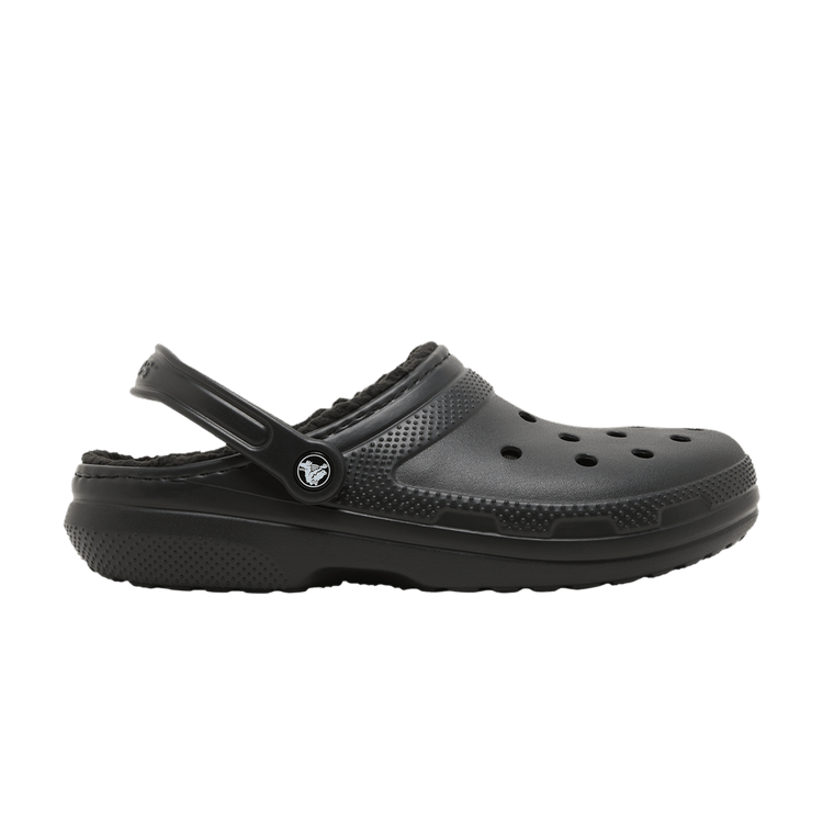 Crocs Classic Lined Clog 'Black' — Black/Black