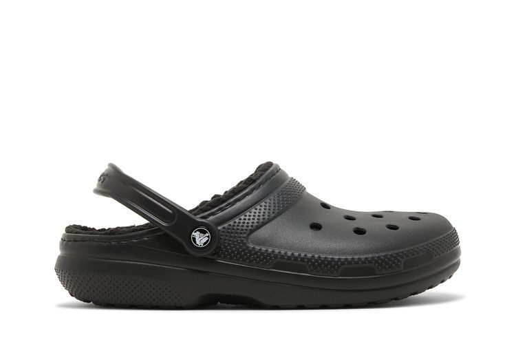 Crocs Classic Lined Clog 'Black' — Black/Black