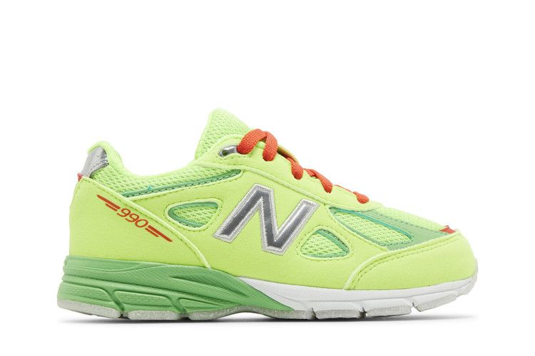 DTLR x New Balance 990v4 Toddler 'Festive' — Green/Green