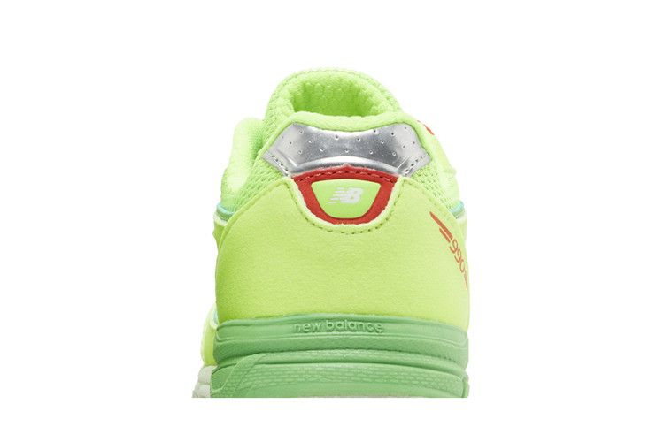 DTLR x New Balance 990v4 Toddler 'Festive' — Green/Green