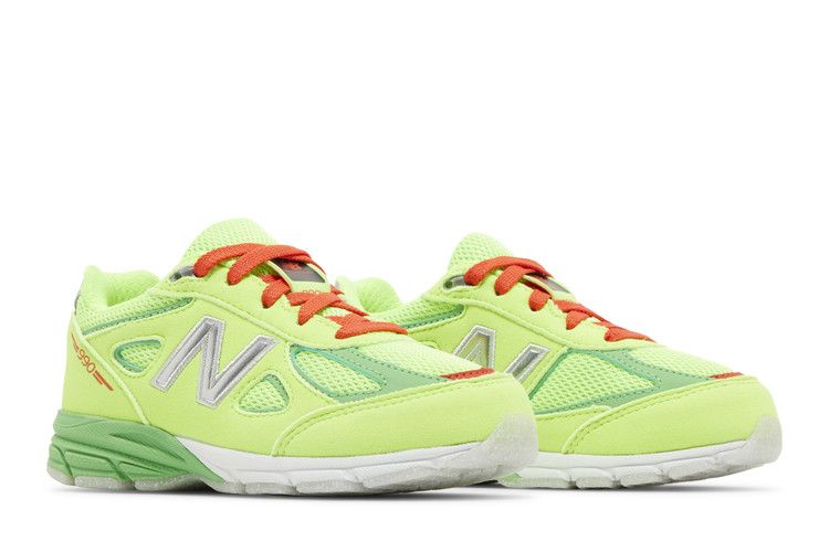 DTLR x New Balance 990v4 Toddler 'Festive' — Green/Green
