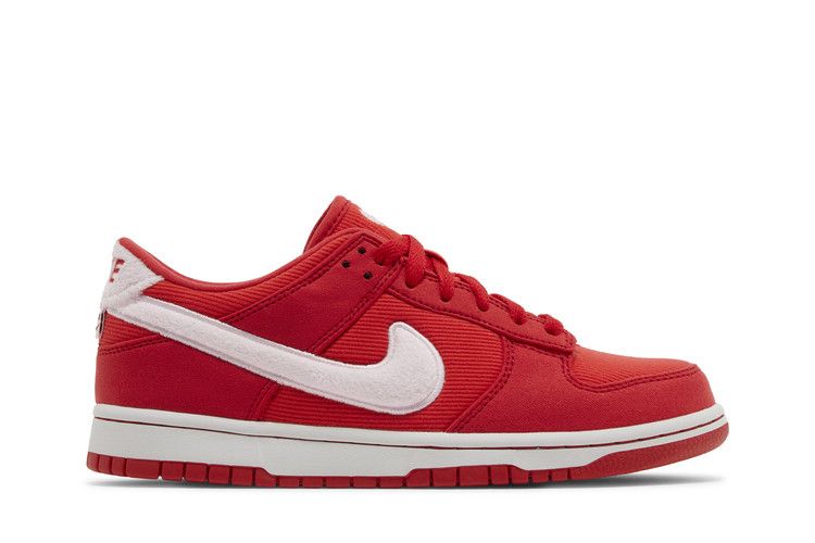 Nike Dunk Low GS 'Valentine's Day 2024' — Fire Red/Pink Foam/Light Crimson/White/Team Red (2)