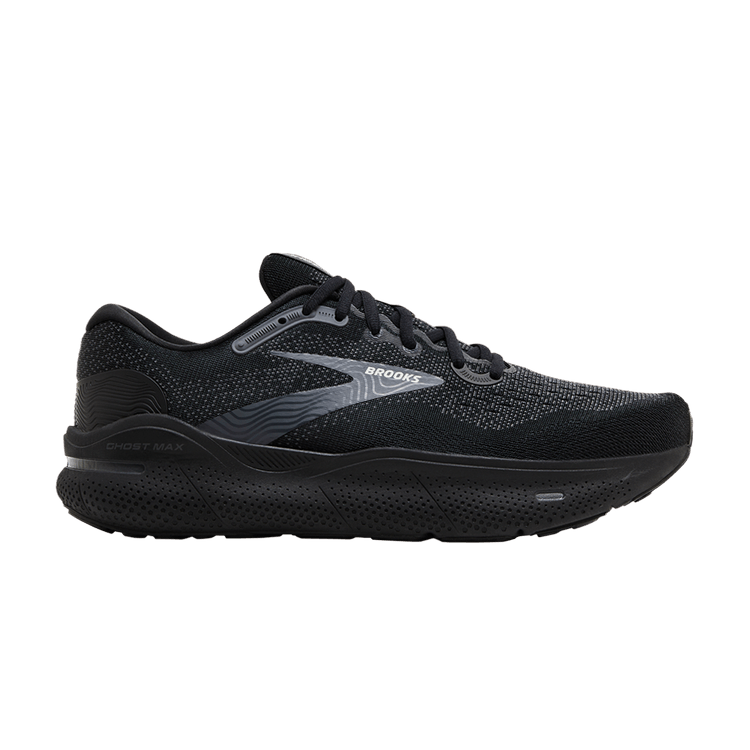 Brooks Ghost Max 'Black Ebony' — Black/Black/Ebony