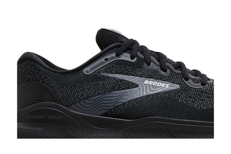 Brooks Ghost Max 'Black Ebony' — Black/Black/Ebony