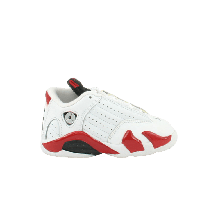 Air Jordan 14 OG CB 'Candy Cane' 1999 — White/Black/Varsity Red