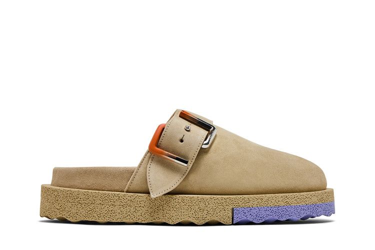 Off-White Sponge Clog 'Beige' — Beige