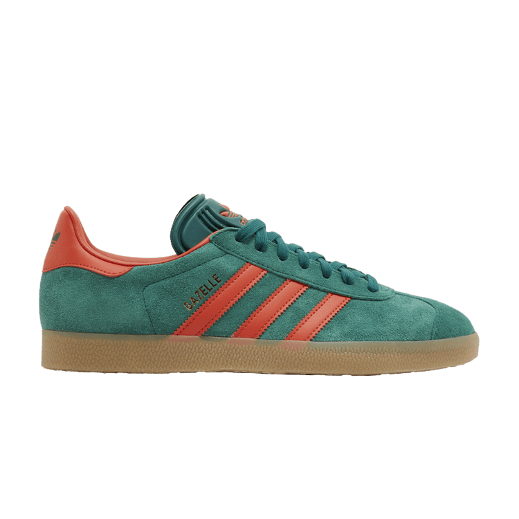 adidas Gazelle 'Collegiate Green Preloved Red' — Collegiate Green/Preloved Red/Gum
