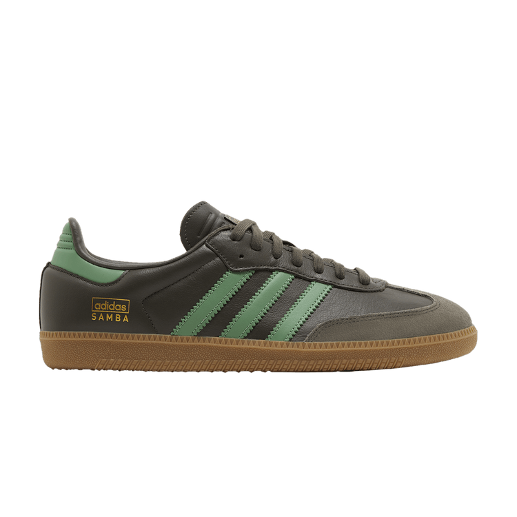adidas Samba OG 'Shadow Olive Green' — Shadow Olive/Preloved Green/Gum