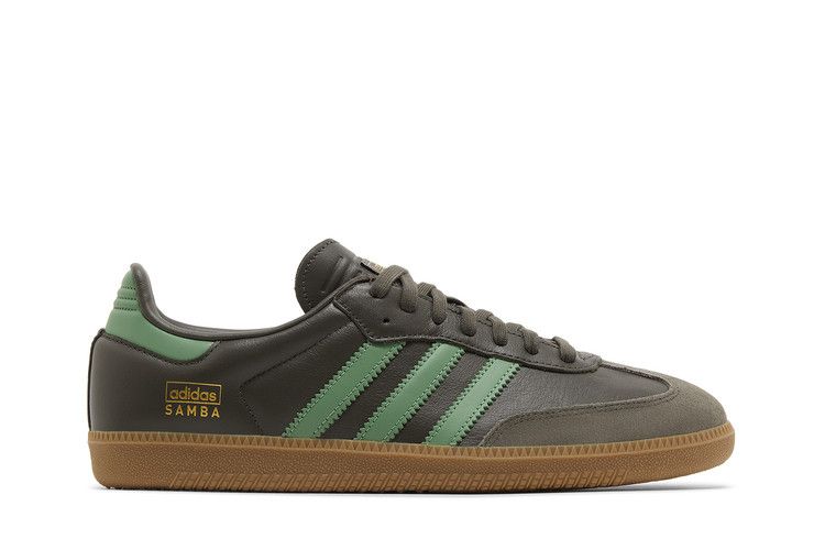 adidas Samba OG 'Shadow Olive Green' — Shadow Olive/Preloved Green/Gum
