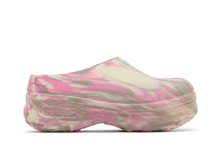 adidas Wmns Adifom Stan Smith Mule 'Sand Lucid Pink' — Sand/Silver Pebble/Lucid Pink