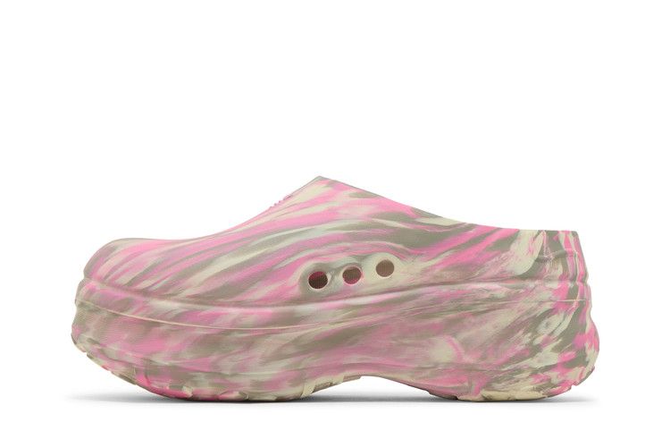 adidas Wmns Adifom Stan Smith Mule 'Sand Lucid Pink' — Sand/Silver Pebble/Lucid Pink