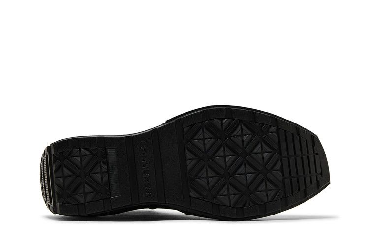 Martine Ali x Converse Wmns Chuck 70 De Luxe Wedge 'Triple Black' — Black/Black/Black