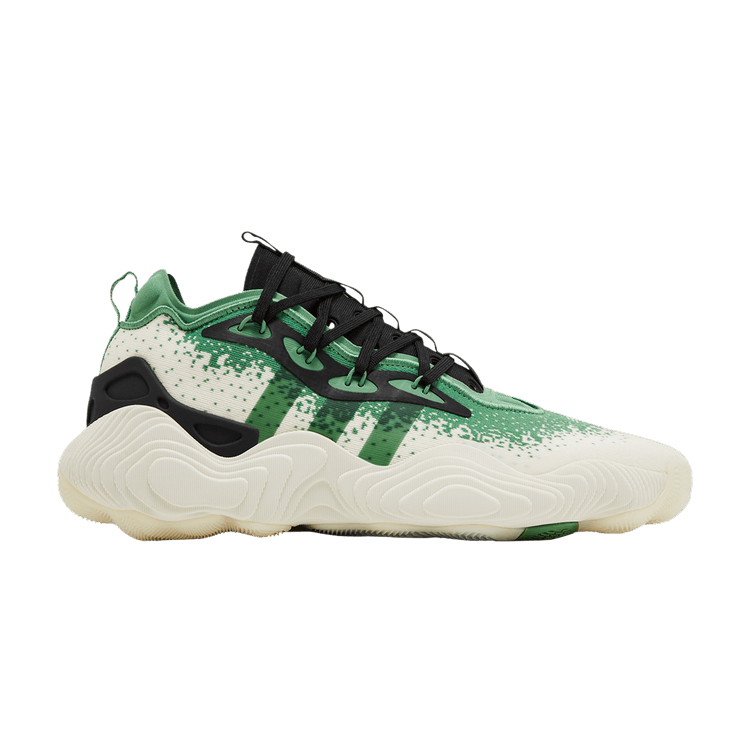 adidas Trae Young 3 'Preloved Green' — Off White/Preloved Green/Core Black