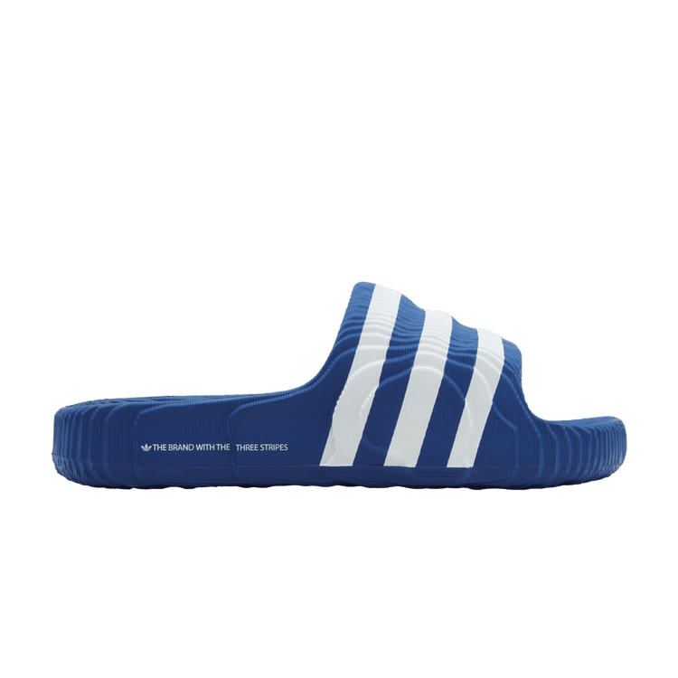 adidas Adilette 22 Slide 'Royal Blue White' — Royal Blue/Royal Blue/Cloud White