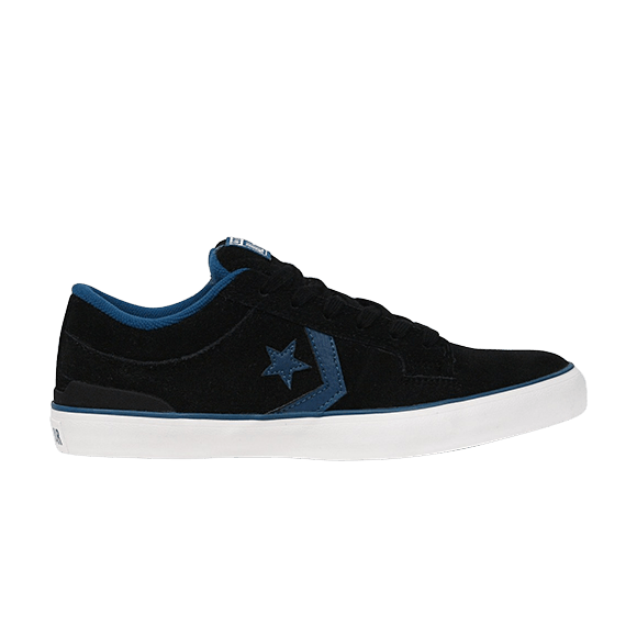 Converse Ballard Suede Ox 'Moroccan Blue' — Black/ Moroccan Blue