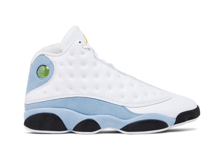 Air Jordan 13 Retro 'Blue Grey' — White/Yellow Ochre/Blue Grey/Black