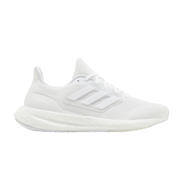 Adidas PureBoost 23 'Triple White' — Cloud White/Cloud White/Core Black