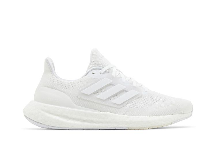 Adidas PureBoost 23 'Triple White' — Cloud White/Cloud White/Core Black