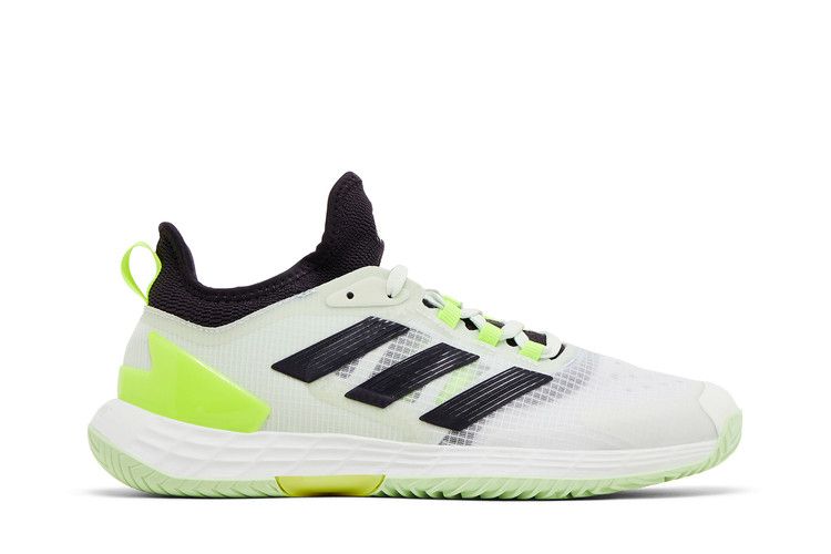 adidas Adizero Ubersonic 4.1 'White Lucid Lemon' — Cloud White/Aurora Black/Lucid Lemon