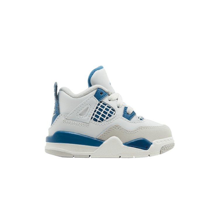 Air Jordan 4 Retro TD 'Military Blue' 2024 — Off White/Military Blue/Neutral Grey