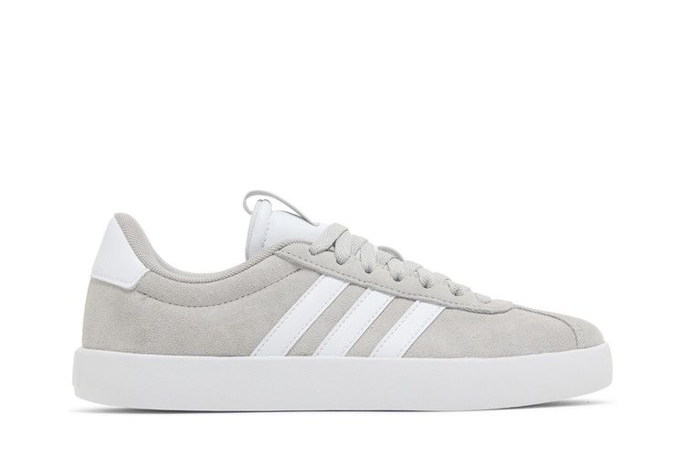 adidas Wmns VL Court 3.0 'Grey Silver Metallic' — Grey Two/Cloud White/Silver Metallic