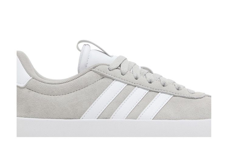 adidas Wmns VL Court 3.0 'Grey Silver Metallic' — Grey Two/Cloud White/Silver Metallic