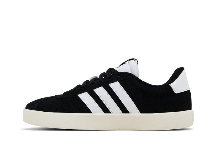 Adidas Wmns VL Court 3.0 'Black White' — Core Black/Cloud White/Gold Metallic