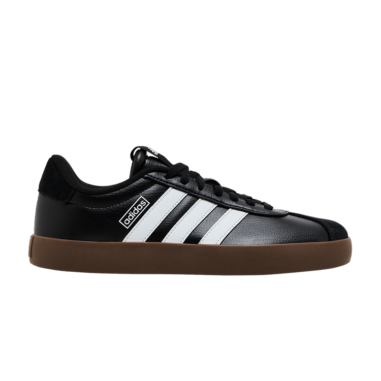 adidas Wmns VL Court 3.0 'Black White Gum' — Core Black/Cloud White/Gum