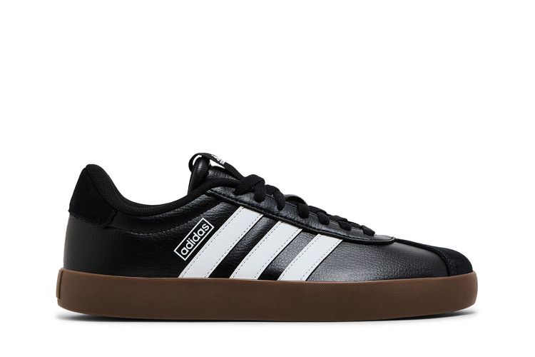 adidas Wmns VL Court 3.0 'Black White Gum' — Core Black/Cloud White/Gum