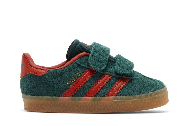 Adidas Gazelle I 'Collegiate Green Preloved Red' — Collegiate Green/Preloved Red/Gum