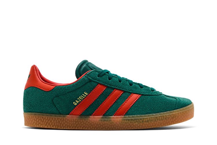 adidas Gazelle J 'Collegiate Green Preloved Red' — Collegiate Green/Preloved Red/Gum