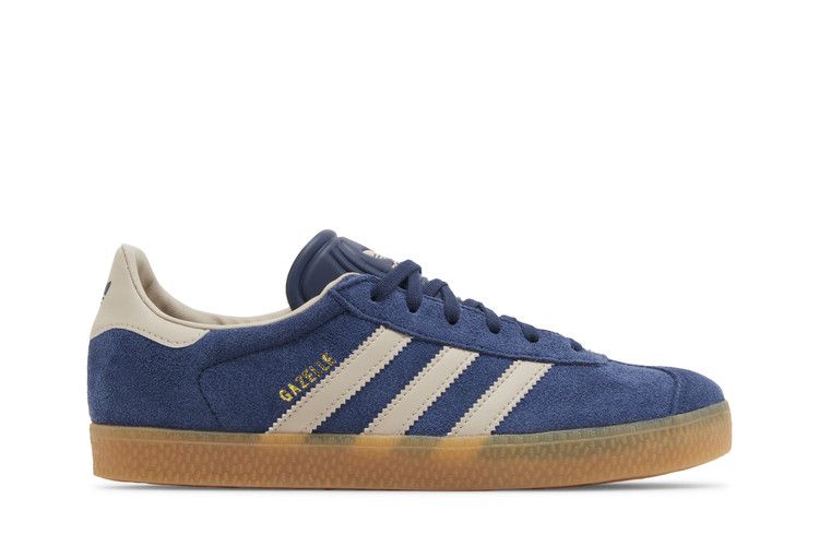 adidas Gazelle J 'Night Indigo Taupe' — Night Indigo/Wonder Taupe/Gum