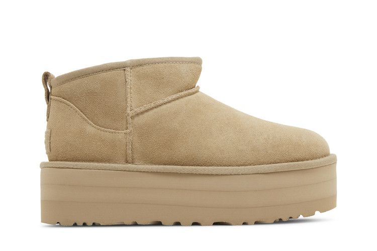 UGG Wmns Classic Ultra Mini Platform Boot 'Mustard Seed' — Mustard Seed
