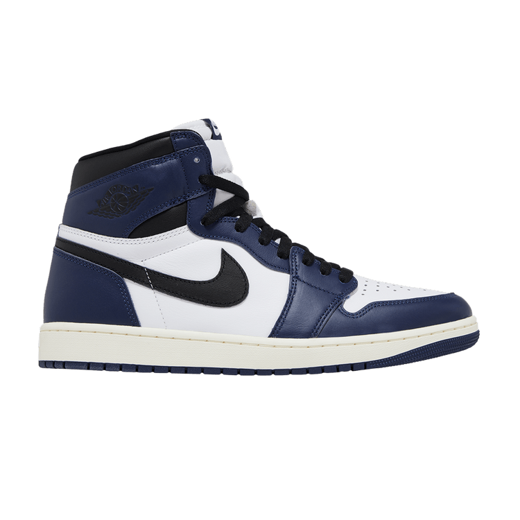 Air Jordan 1 Retro High OG 'Midnight Navy' — Midnight Navy/Black/White/Sail