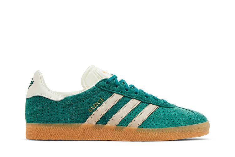 adidas Gazelle 'Collegiate Green Beige' — Collegiate Green/Wonder Beige/Gold Metallic