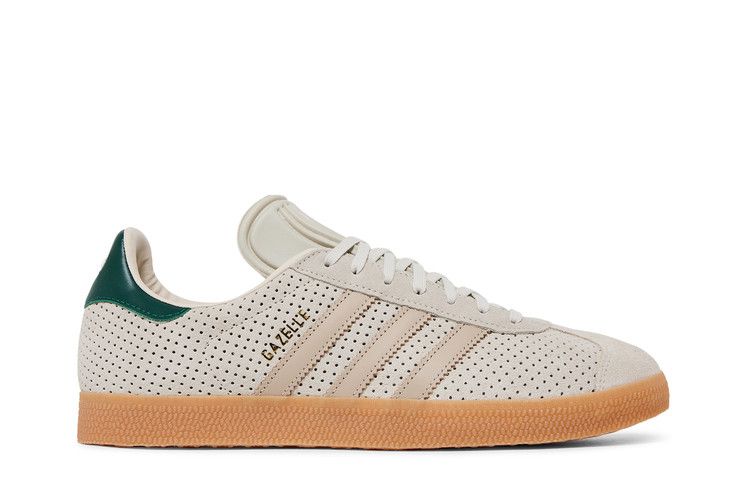 adidas Gazelle 'Aluminium Collegiate Green' — Aluminium/Wonder Beige/Collegiate Green