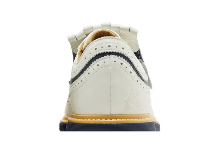 Malbon Golf x adidas MC87 Spikeless Golf 'Off White Collegiate Navy' — Off White/Collegiate Navy/Crystal Jade