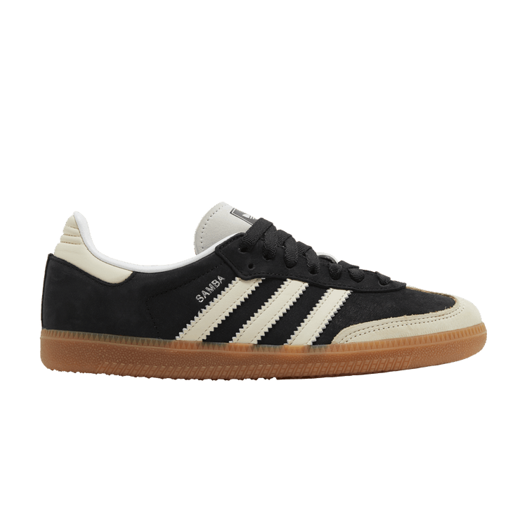 adidas Wmns Samba OG 'Black Wonder White' — Core Black/Wonder White/Silver Metallic
