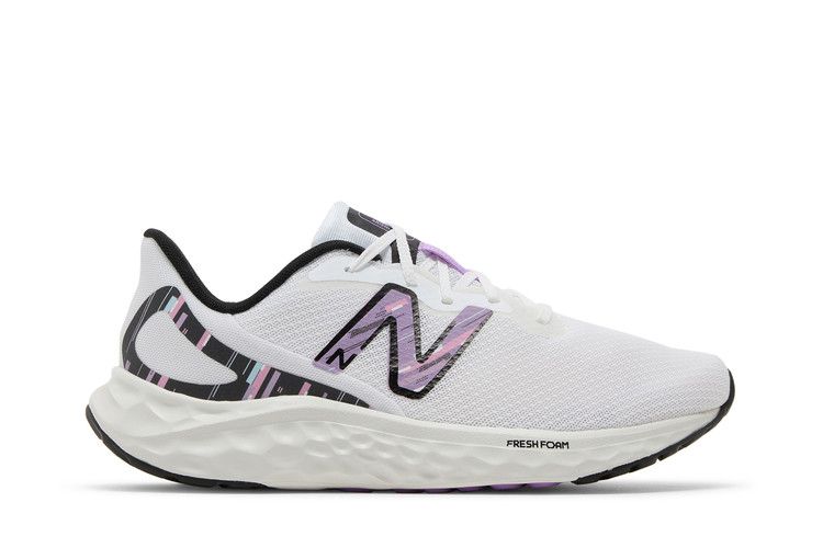 New Balance Wmns Fresh Foam Arishi v4 'White Purple Fade' — White/Black/Purple Fade