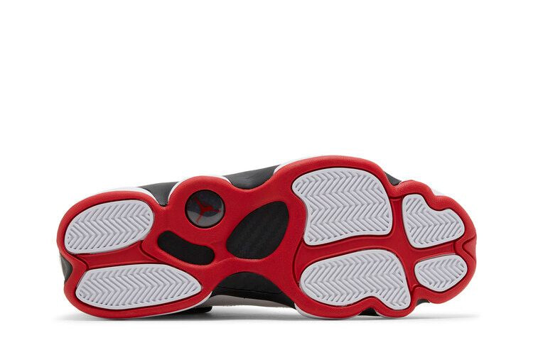Air Jordan 6 Rings 'Black Varsity Red' — Black/White/University Red