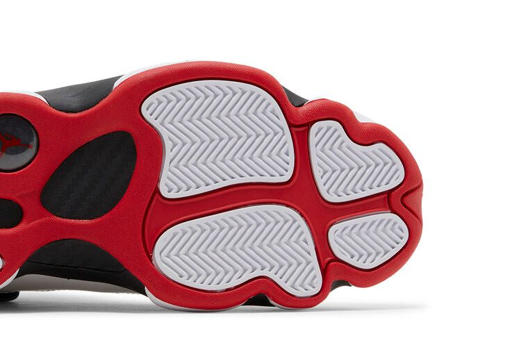 Air Jordan 6 Rings 'Black Varsity Red' — Black/White/University Red