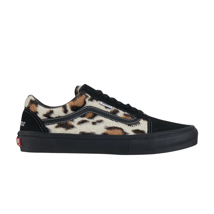Supreme x Vans Skate Old Skool 'Leopard Pack - Black' — Leopard Pack - Black