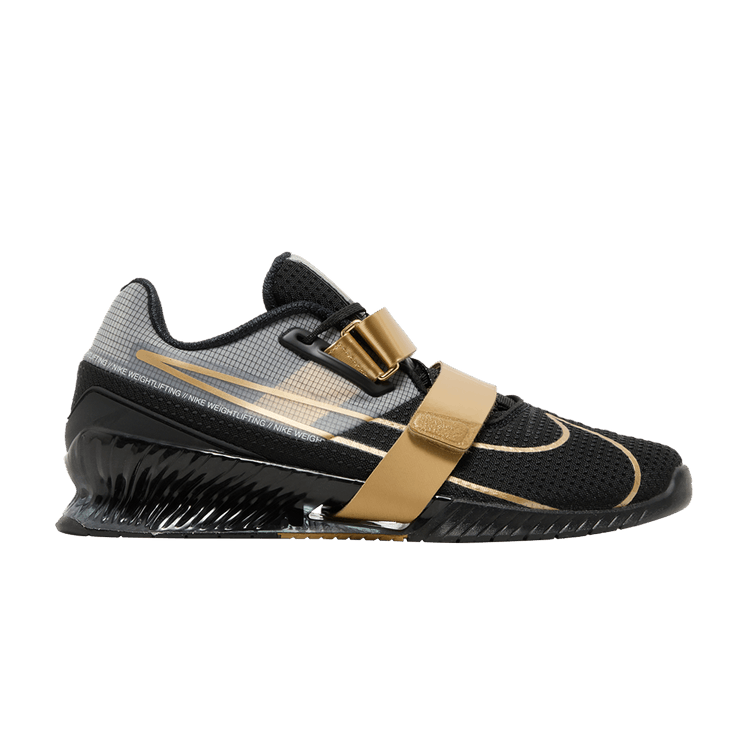 Nike Romaleos 4 'Black Metallic Gold' — Black/Metallic Gold/Metallic Gold/White