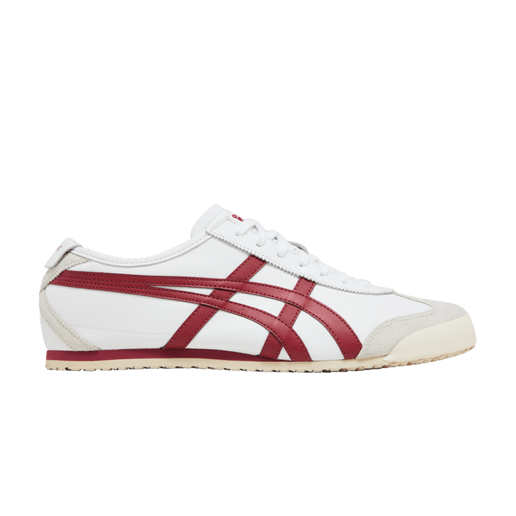 Onitsuka Tiger Mexico 66 'White Burgundy' — White/Burgundy