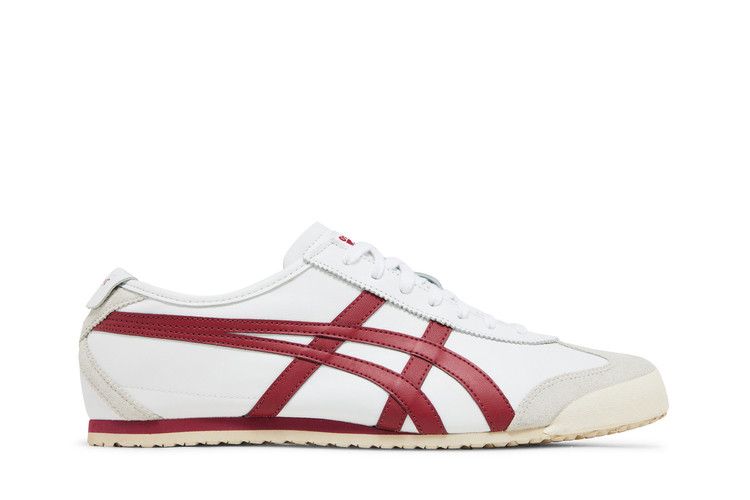 Onitsuka Tiger Mexico 66 'White Burgundy' — White/Burgundy