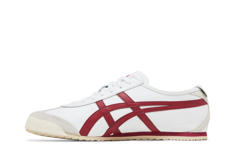 Onitsuka Tiger Mexico 66 'White Burgundy' — White/Burgundy