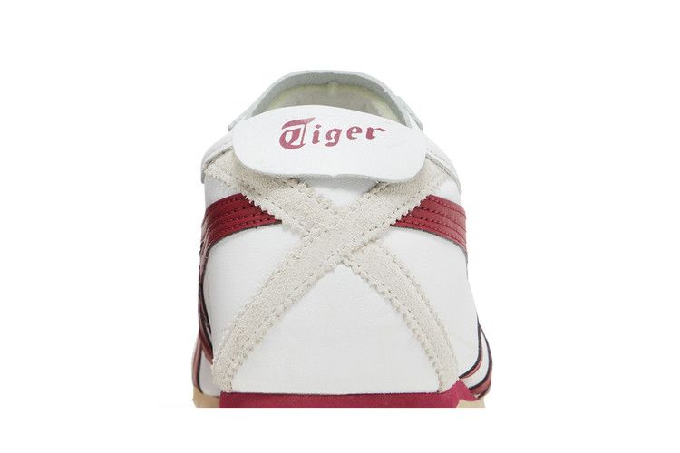 Onitsuka Tiger Mexico 66 'White Burgundy' — White/Burgundy