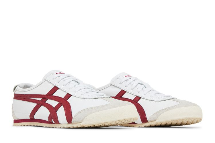 Onitsuka Tiger Mexico 66 'White Burgundy' — White/Burgundy
